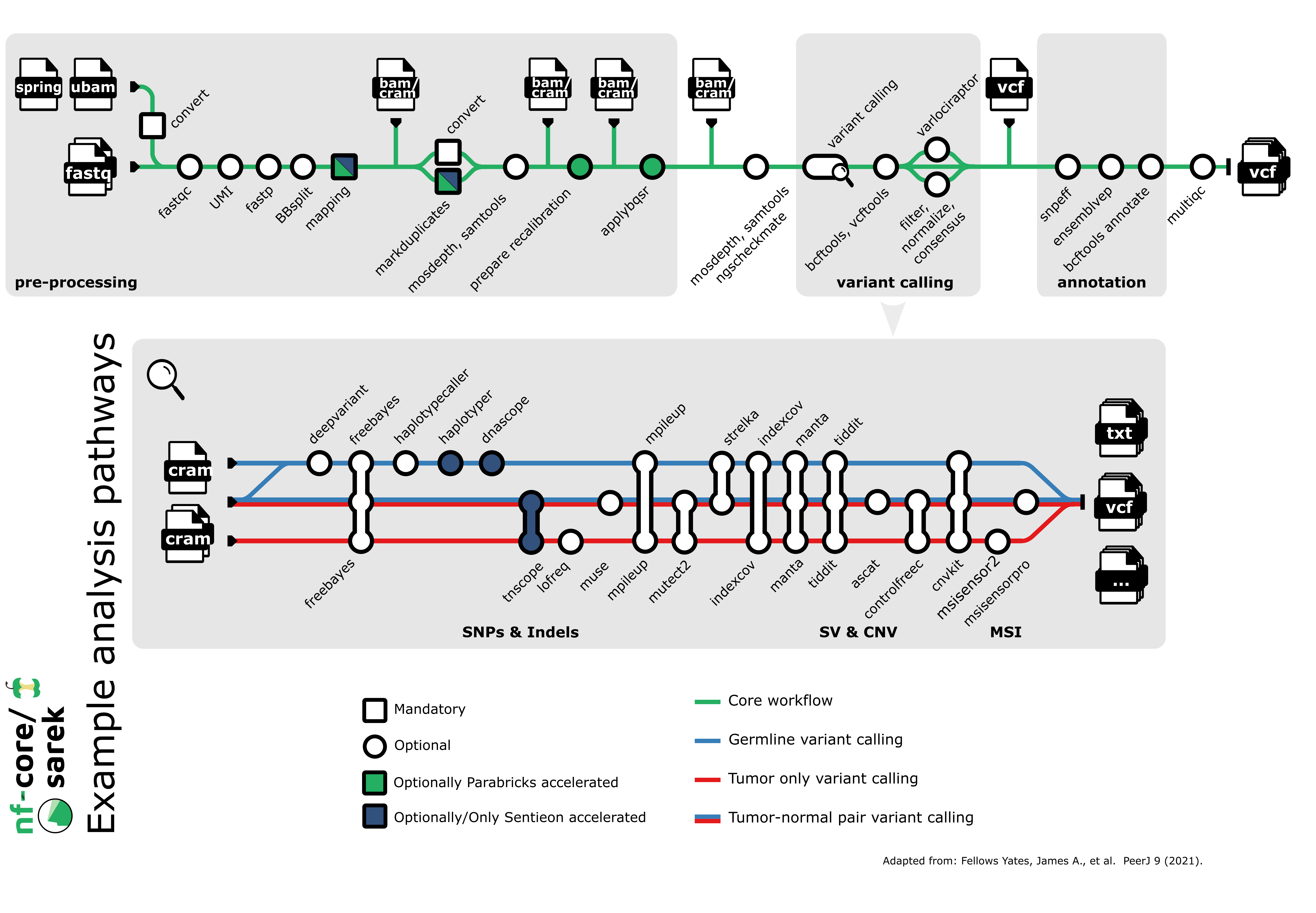 nf-core/cutandrun workflow